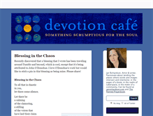 Tablet Screenshot of devotioncafe.com